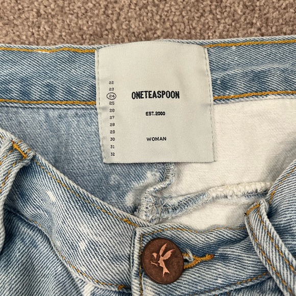 NWOT One Teaspoon Sea Drifter Vanguard Denim Skirt - Picture 7 of 11